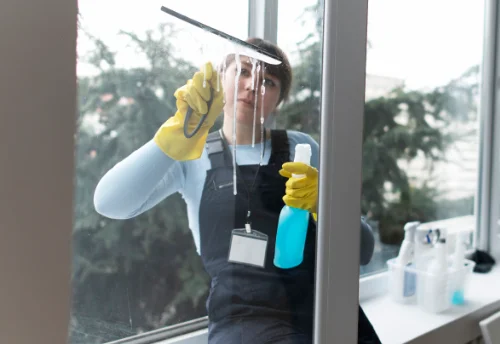 Nettoyage de vitres intérieures et extérieures à Blassac